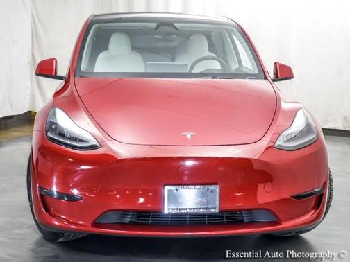Red Multi 2023 Tesla Model Y Long Range