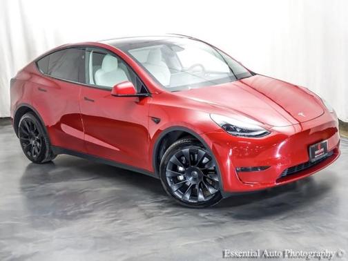 Red Multi 2023 Tesla Model Y Long Range