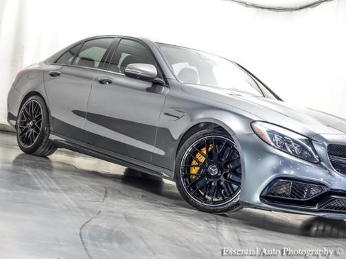 Gray Metallic 2018 Mercedes-Benz AMG C 63 S