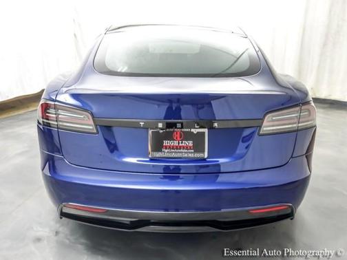 Deep Blue Metallic 2023 Tesla Model S HW4