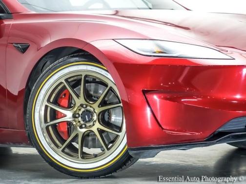 Ultra Red 2024 Tesla Model 3 Performance