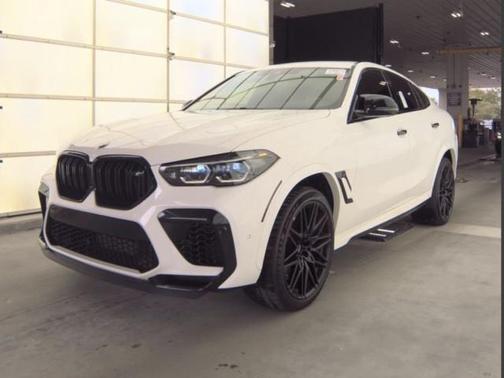 White 2022 BMW X6 M Base