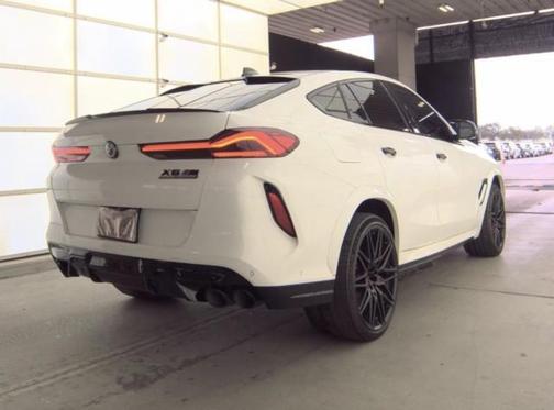 White 2022 BMW X6 M Base