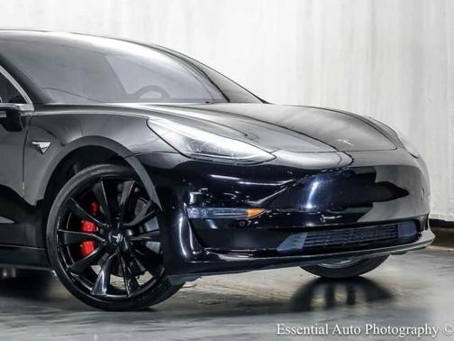 Black 2019 Tesla Model 3 Performance
