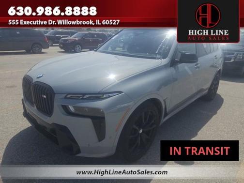Gray Metallic 2025 BMW X7 M60i