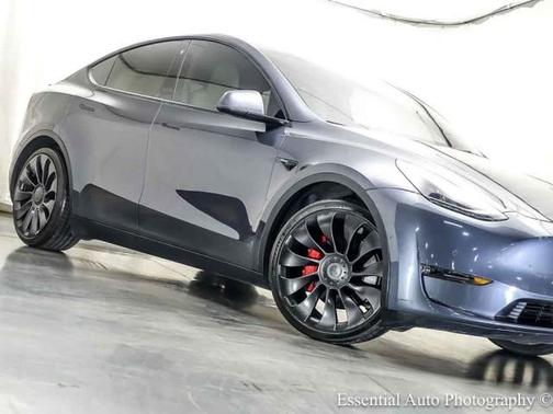 Midnight Silver Metallic 2022 Tesla Model Y Performance