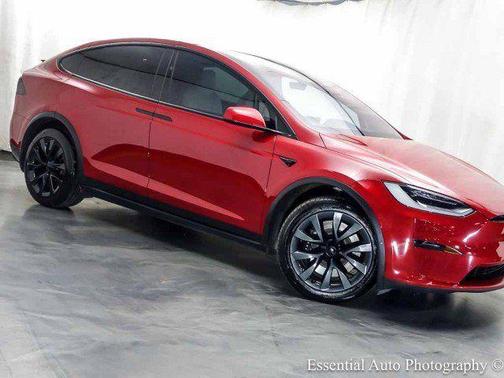 Red Multi 2022 Tesla Model X Plaid