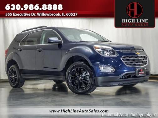 Patriot Blue Metallic 2017 Chevrolet Equinox LT