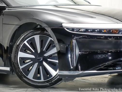 Infinite Black Metallic 2023 Lucid Air Pure