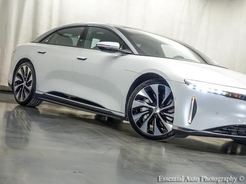 Stellar White 2023 Lucid Air Touring