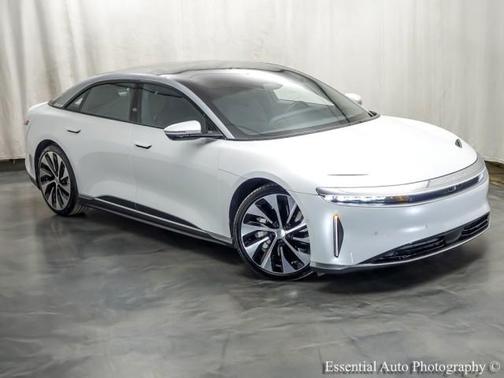 Stellar White 2023 Lucid Air Touring