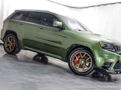 Green Clearcoat Metallic 2021 Jeep Grand Cherokee SRT