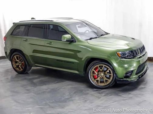 Green Clearcoat Metallic 2021 Jeep Grand Cherokee SRT