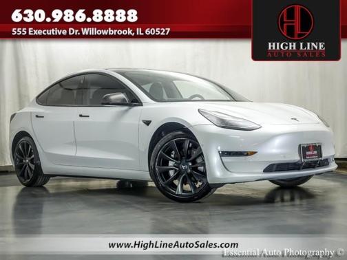 Pearl White Multi 2019 Tesla Model 3 Standard Range Plus
