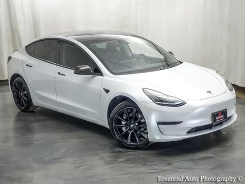 Pearl White Multi 2019 Tesla Model 3 Standard Range Plus
