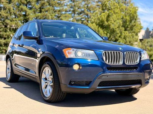 Blue 2014 BMW X3 xDrive35i