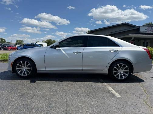 Radiant Silver Metallic 2016 Cadillac CTS 3.6L Luxury
