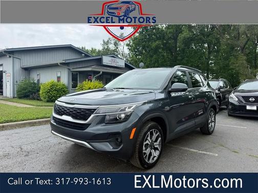 Gravity Gray 2021 Kia Seltos EX