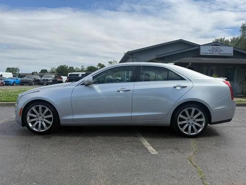 Radiant Silver Metallic 2018 Cadillac ATS 2.0L Turbo Luxury