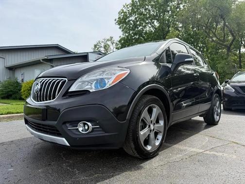 Carbon Black Metallic 2014 Buick Encore Leather