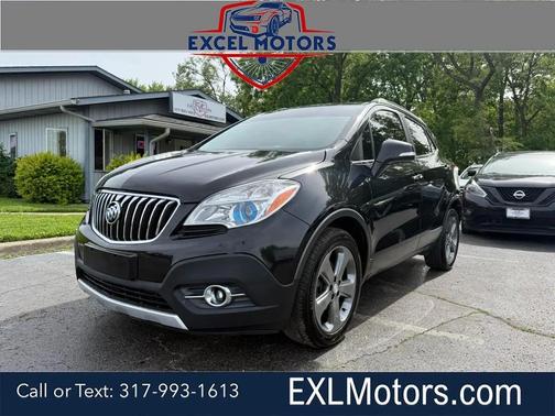 Carbon Black Metallic 2014 Buick Encore Leather