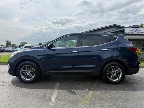 Nightfall Blue 2017 Hyundai Santa Fe Sport 2.4L