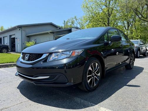 Crystal Black Pearl 2014 Honda Civic EX