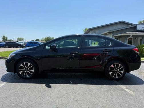 Crystal Black Pearl 2014 Honda Civic EX