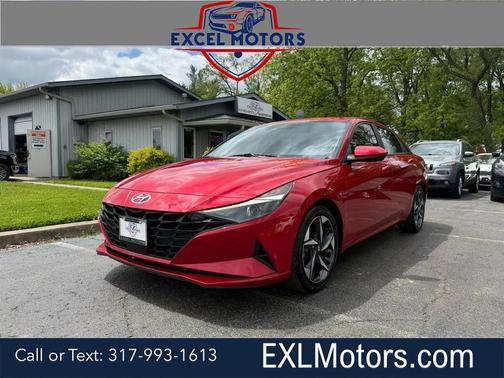 Calypso Red 2023 Hyundai ELANTRA SEL
