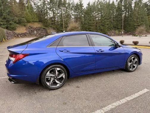 Intense Blue 2023 Hyundai ELANTRA HEV Limited