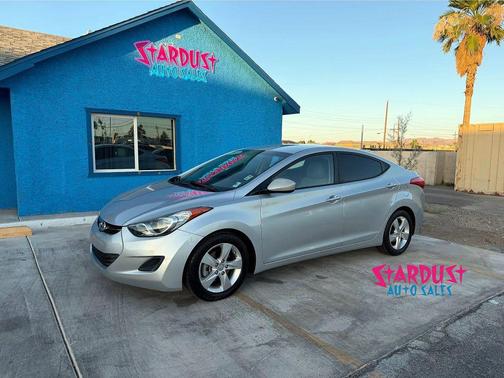 Radiant Silver 2013 Hyundai ELANTRA GLS