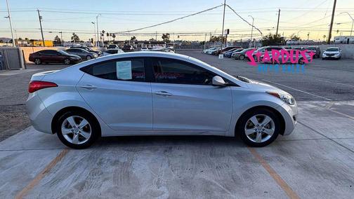 Radiant Silver 2013 Hyundai ELANTRA GLS