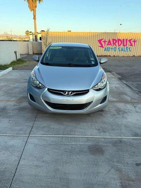 Radiant Silver 2013 Hyundai ELANTRA GLS