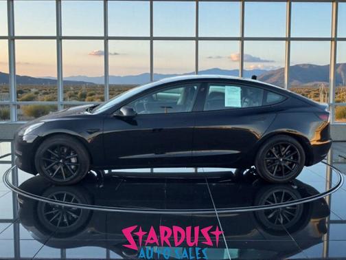Solid Black 2021 Tesla Model 3 Long Range