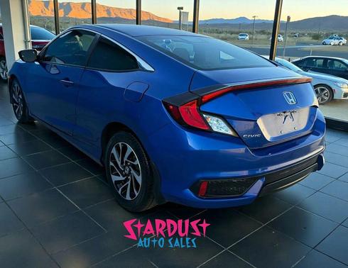 Aegean Blue Metallic 2017 Honda Civic LX