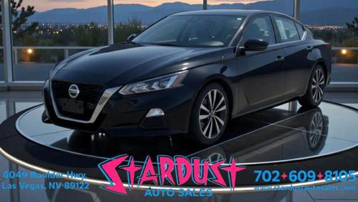 Super Black 2021 Nissan Altima SR FWD