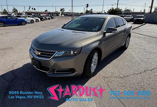 Gray 2019 Chevrolet Impala 1LT
