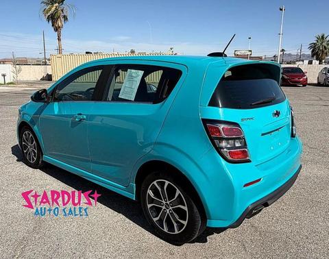 Blue 2020 Chevrolet Sonic FWD Hatchback LT 5-Door