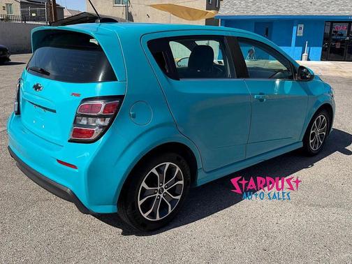 Blue 2020 Chevrolet Sonic FWD Hatchback LT 5-Door