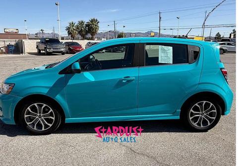 Blue 2020 Chevrolet Sonic FWD Hatchback LT 5-Door