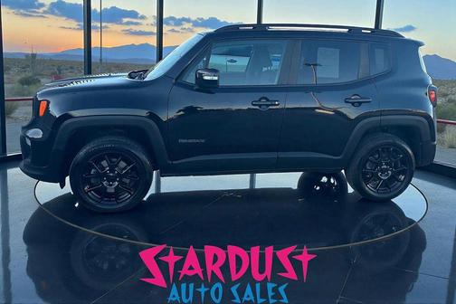 Black Clearcoat 2020 Jeep Renegade Altitude