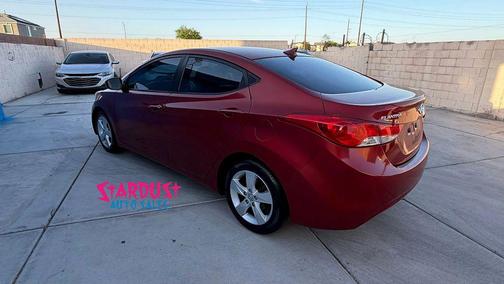 Red Allure 2011 Hyundai ELANTRA GLS