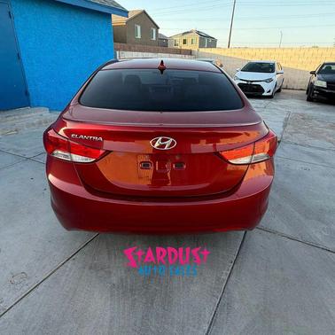Red Allure 2011 Hyundai ELANTRA GLS