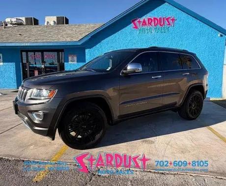 Gray 2014 Jeep Grand Cherokee Limited