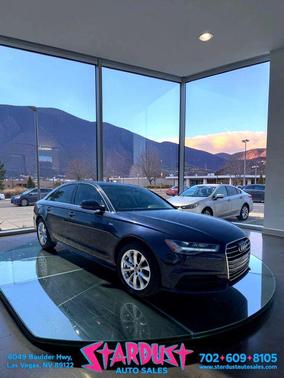 Black 2018 Audi A6 2.0T Premium Plus