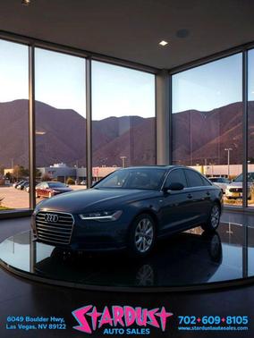 Black 2018 Audi A6 2.0T Premium Plus