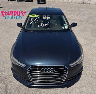 Black 2018 Audi A6 2.0T Premium Plus
