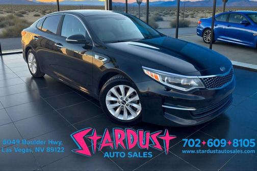 Ebony Black 2016 Kia Optima EX