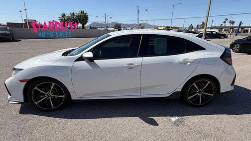 Platinum White Pearl 2021 Honda Civic Sport