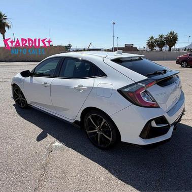 Platinum White Pearl 2021 Honda Civic Sport